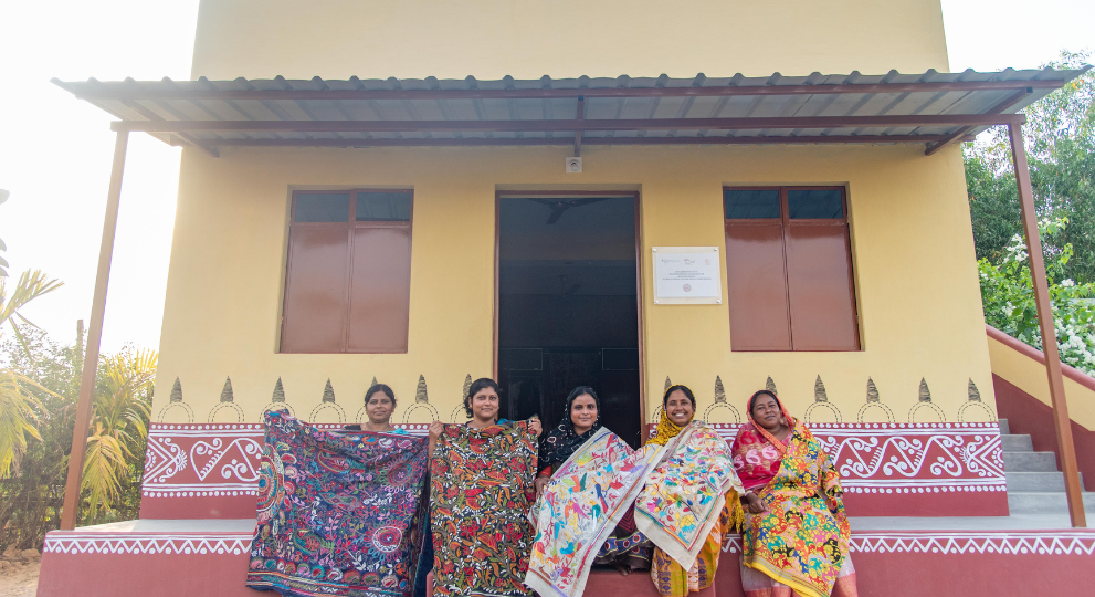 Kantha Centre at Bannabagram supported by German Consulate