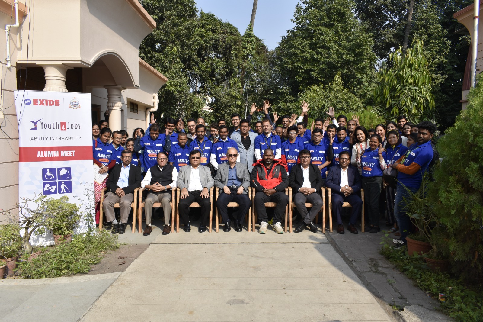  Employees and members of the senior management of Exide came together to volunteer a day with the accomplished alumni of Exide Saksham project in Kolkata. This initiative, aimed at enhancing employability for differently-abled youths, has successfully placed over 60 individuals in gainful employment.     The project was implemented by Youth4jobs – a BCC&I empanelled Civil Society Organization.