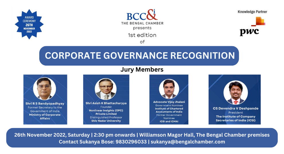 BCC&I Corporate Governance Recognition